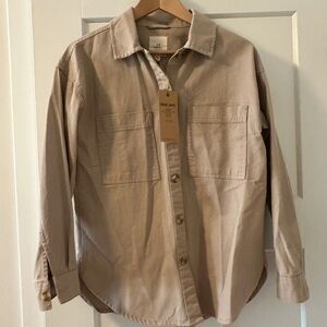 Thread & Supply Light Tan Jacket XS
